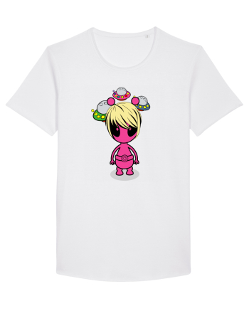 Kawaii Alien White
