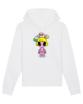 Kawaii Alien White