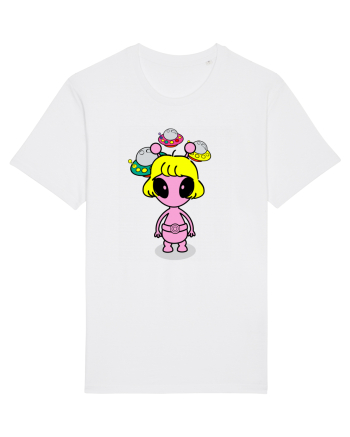 Kawaii Alien White