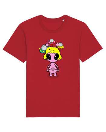 Kawaii Alien Red