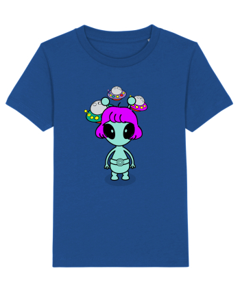 Kawaii Alien Majorelle Blue