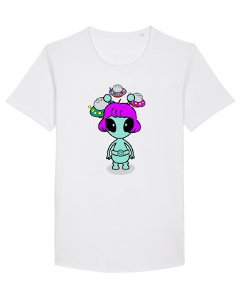 Kawaii Alien White