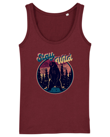 Mountain Bear Burgundy