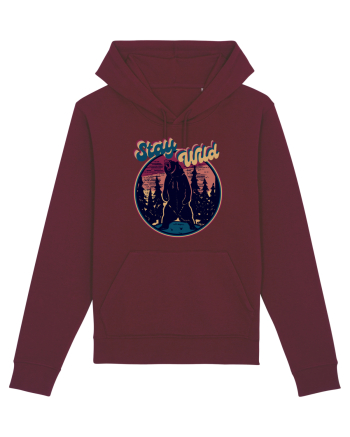 Mountain Bear Burgundy