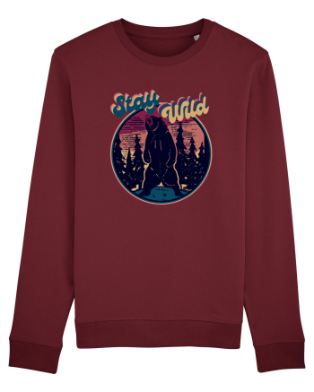Mountain Bear Burgundy
