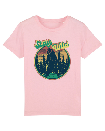 Mountain Bear Cotton Pink