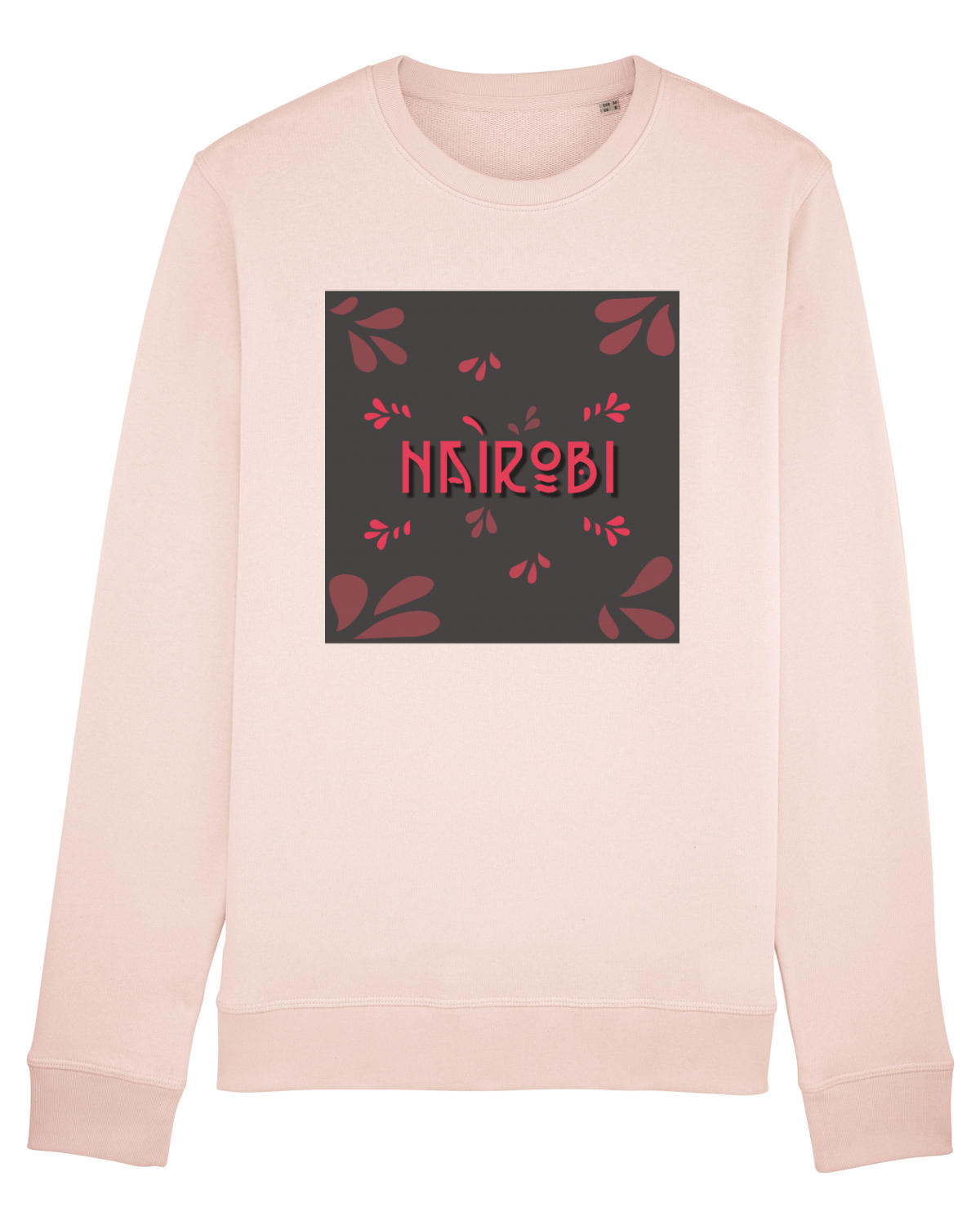 Bluză mânecă lungă Unisex Rise Candy Pink
