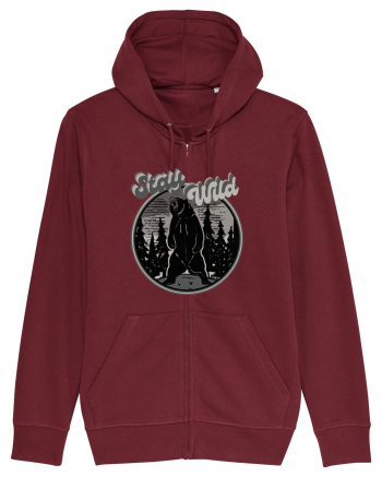 Mountain Bear Burgundy