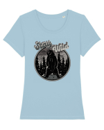 Mountain Bear Tricou mânecă scurtă guler larg fitted Damă Expresser