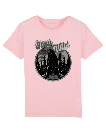 Mountain Bear Cotton Pink