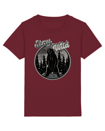 Mountain Bear Burgundy
