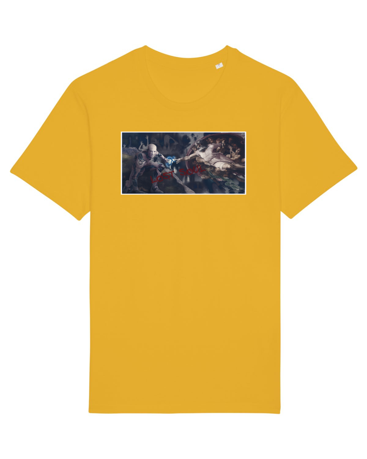Tricou mânecă scurtă Unisex Rocker Spectra Yellow
