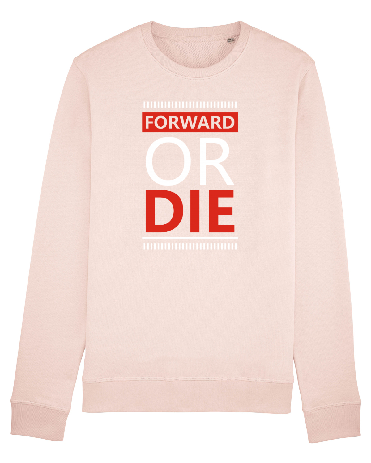 Bluză mânecă lungă Unisex Rise Candy Pink