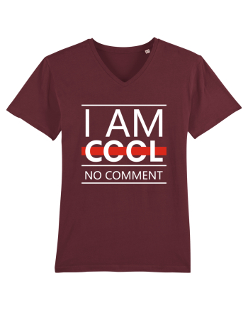 I Am Cool No Comment Burgundy