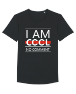 I Am Cool No Comment Tricou mânecă scurtă guler larg Bărbat Skater