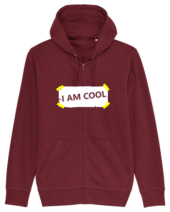 I Am Cool Burgundy