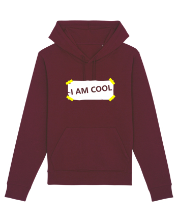 I Am Cool Burgundy