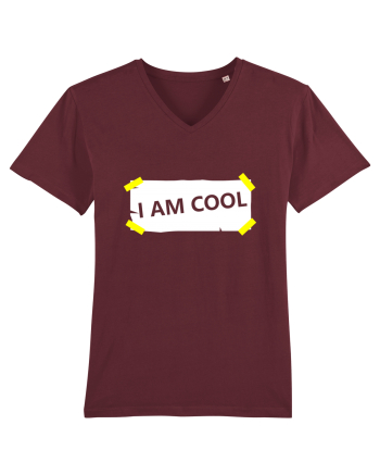 I Am Cool Burgundy