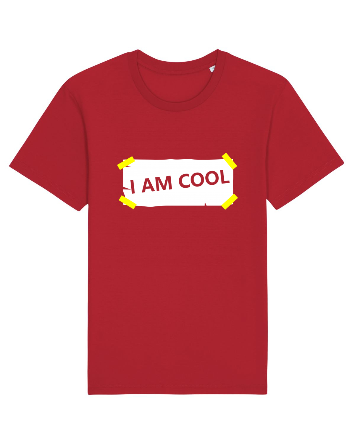Tricou mânecă scurtă Unisex Rocker Red