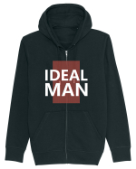 Ideal Man Hanorac cu fermoar Unisex Connector