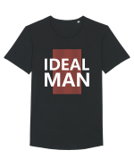 Ideal Man Tricou mânecă scurtă guler larg Bărbat Skater