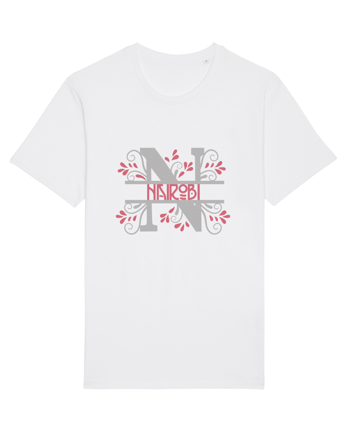 Tricou mânecă scurtă Unisex Rocker White