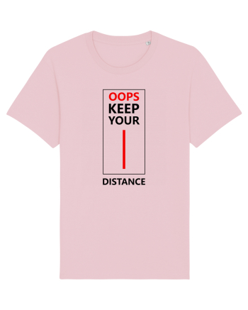 Keep Your Distance Cotton Pink