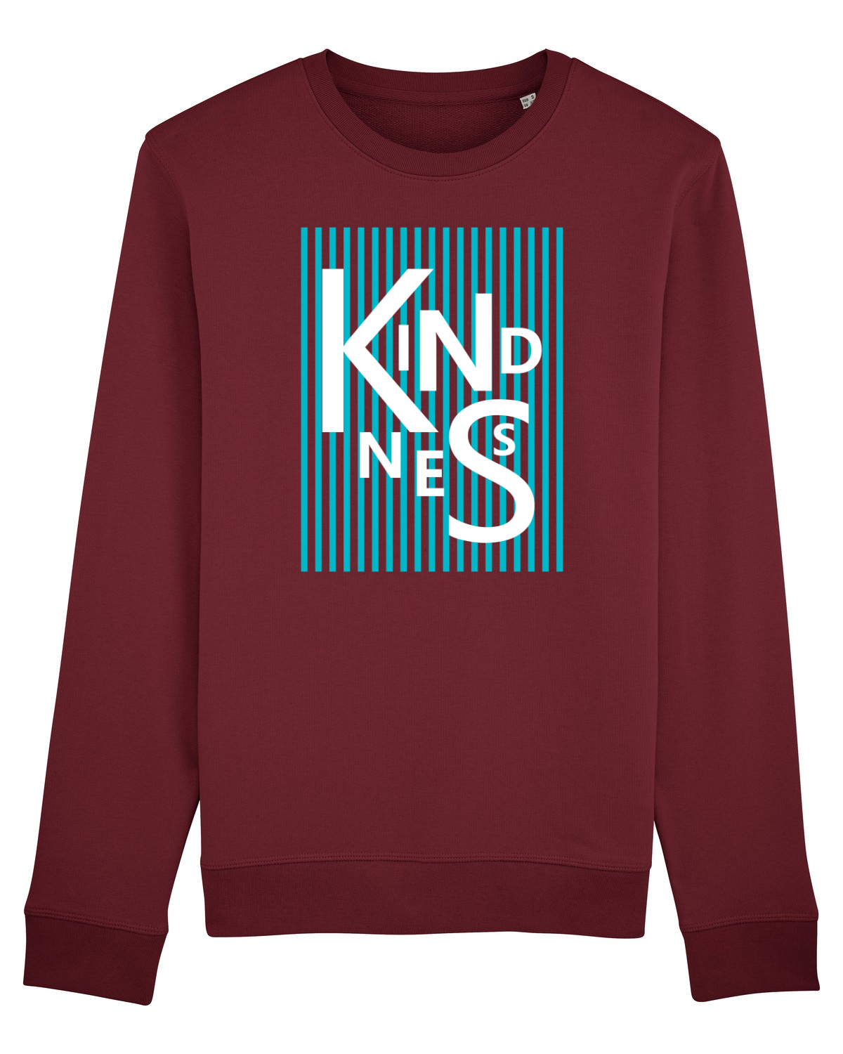 Bluză mânecă lungă Unisex Rise Burgundy