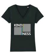 Kindness Tricou mânecă scurtă guler V Damă Evoker