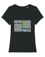 Kindness Tricou mânecă scurtă guler larg fitted Damă Expresser
