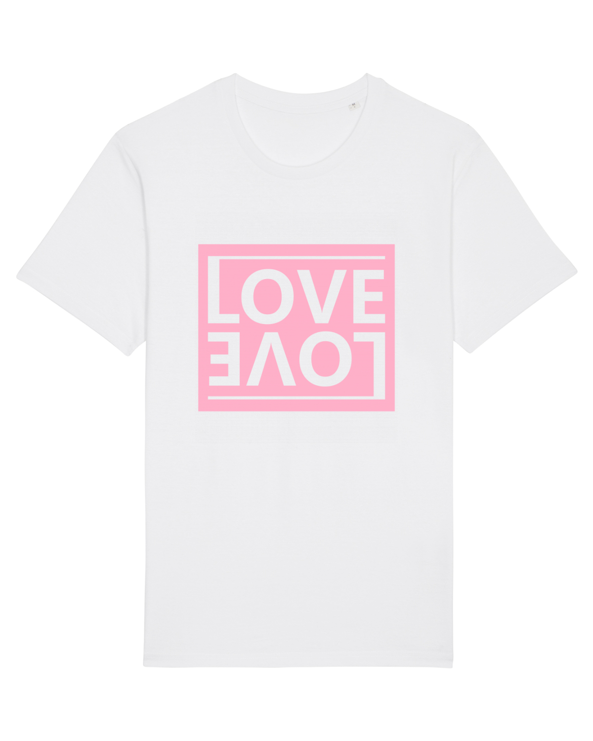 Tricou mânecă scurtă Unisex Rocker White