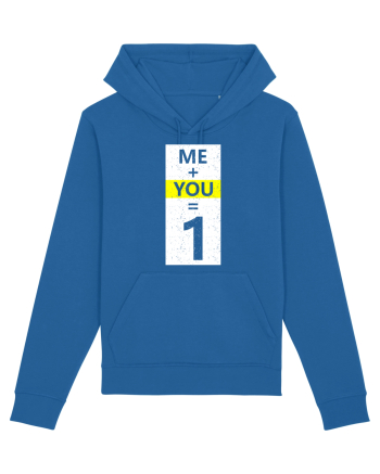 Me Plus You Equal 1 Royal Blue