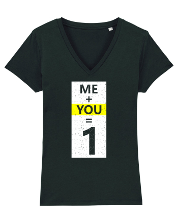 Me Plus You Equal 1 Black