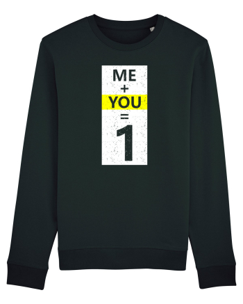 Me Plus You Equal 1 Black