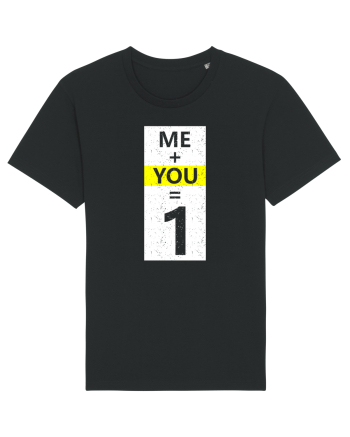 Me Plus You Equal 1 Black