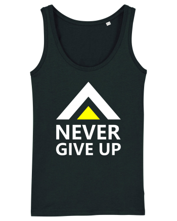 Never Give Up Black