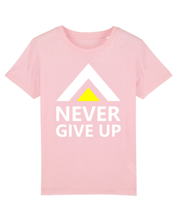 Never Give Up Cotton Pink