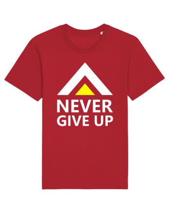 Never Give Up Red
