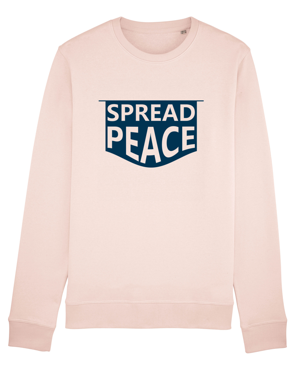 Bluză mânecă lungă Unisex Rise Candy Pink