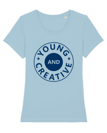 Young And Creative Sky Blue