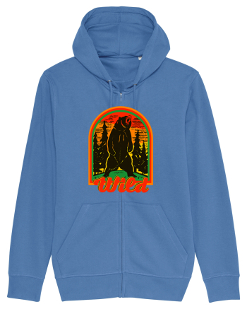 Mountain Bear Bright Blue