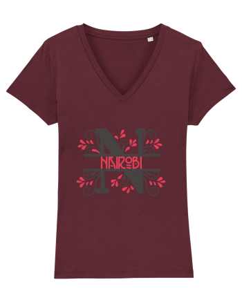Nairobi - N ! Burgundy