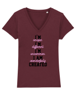 Wonderfully created Tricou mânecă scurtă guler V Damă Evoker