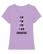 Wonderfully created Tricou mânecă scurtă guler larg fitted Damă Expresser