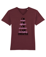 Wonderfully created Tricou mânecă scurtă guler V Bărbat Presenter