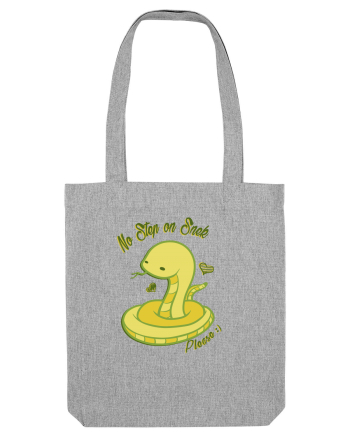 No Step on Snek Heather Grey