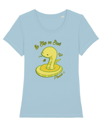 No Step on Snek Sky Blue