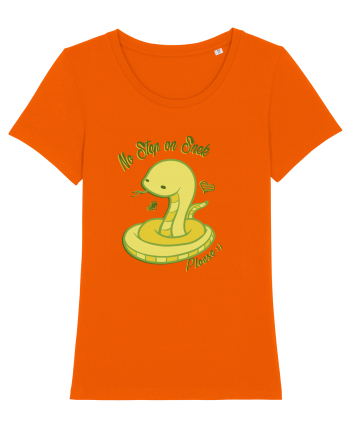 No Step on Snek Bright Orange