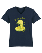 No Step on Snek Tricou mânecă scurtă guler V Bărbat Presenter