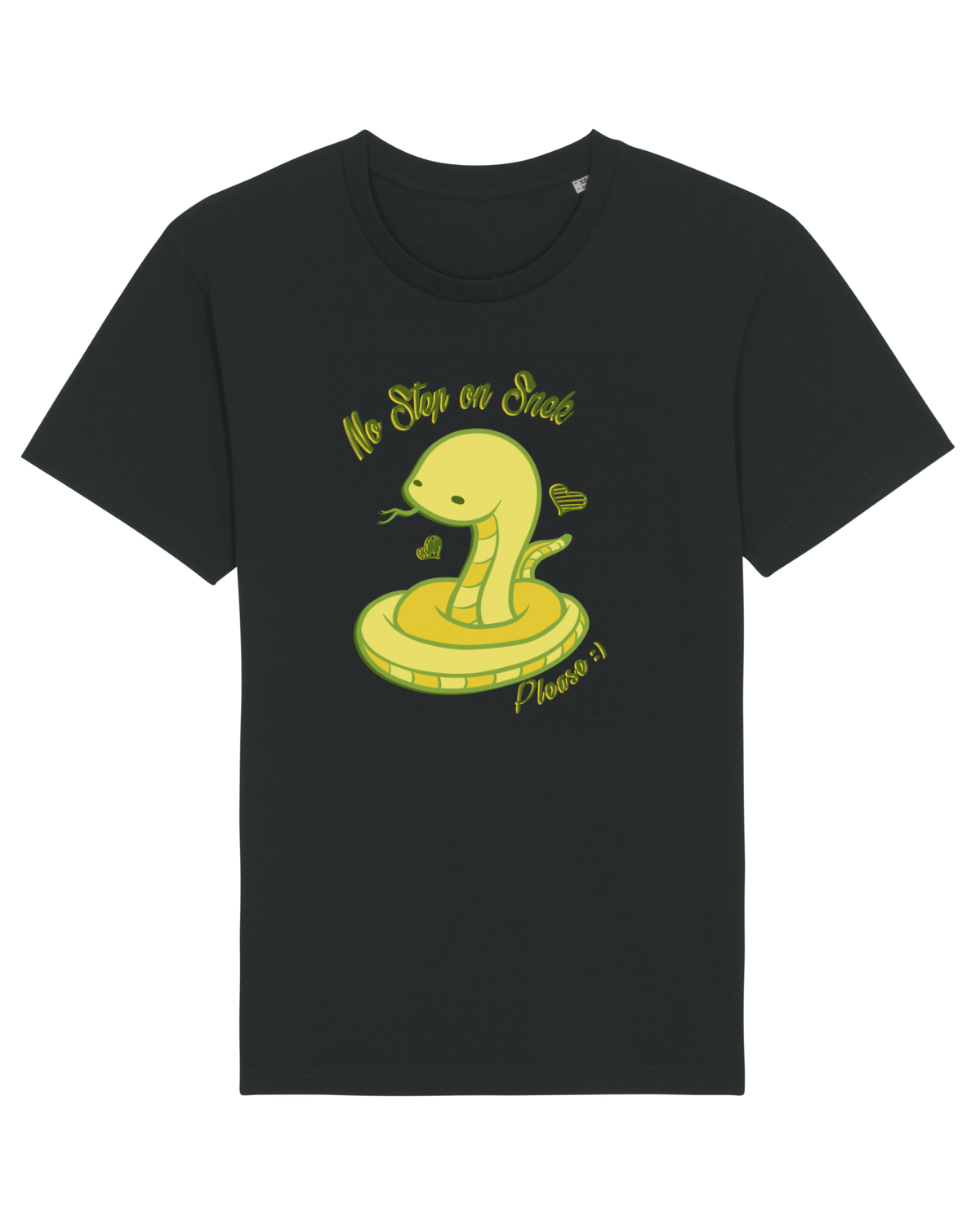 Tricou mânecă scurtă Unisex Rocker Black